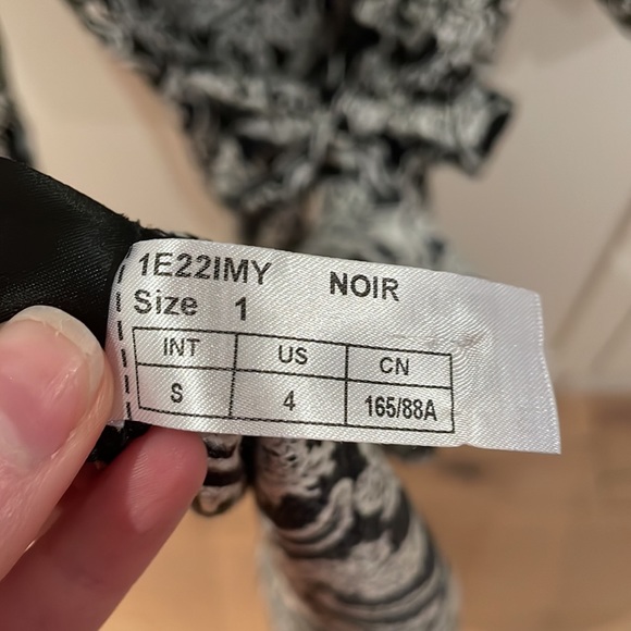 Ba&sh Wrap Front Dress Sz 1 - Picture 9 of 9